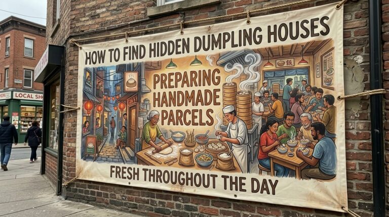 How to find hidden dumpling houses preparing handmade parcels fresh throughout the day