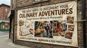 The best ways to document your culinary adventures through personal writing and photography